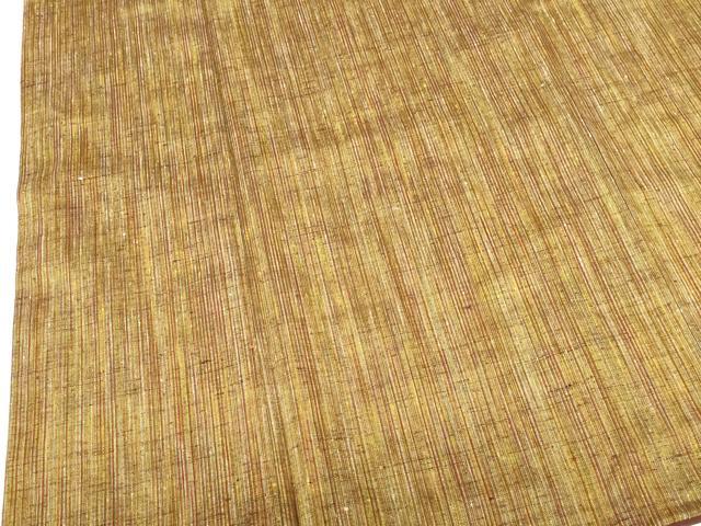 平和屋着物●上質な紬　縞　正絹　逸品　DABH0749op