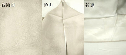 平和屋着物●訪問着　龍　道長花文　金銀彩　正絹　逸品　DABH0759op