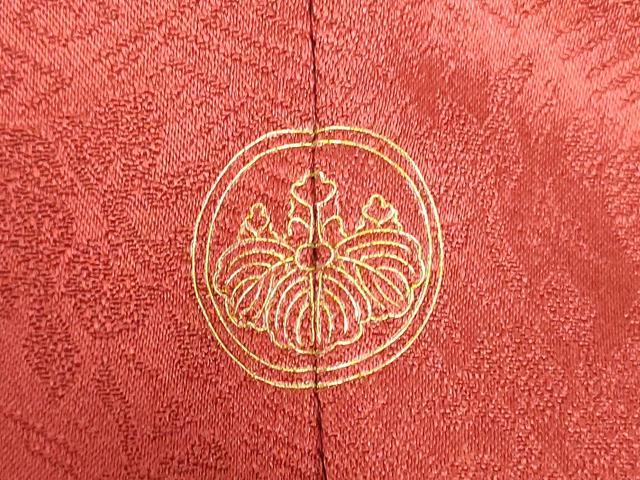 平和屋着物●訪問着　駒刺繍　短冊草花文　金彩　正絹　逸品　DABH0796op