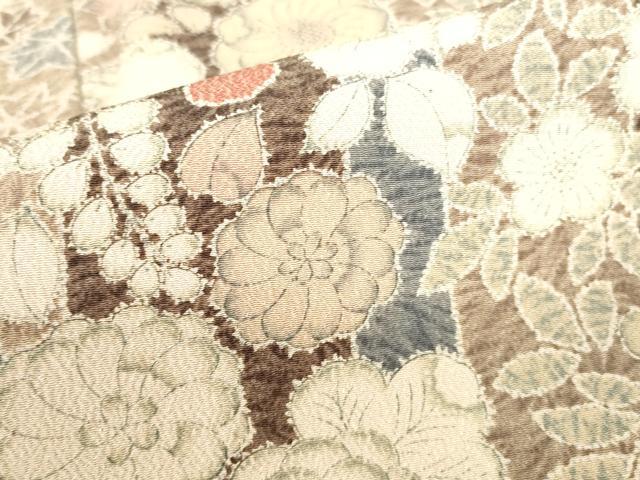 平和屋着物●上質な小紋　辻が花　間道　正絹　逸品　DABH0798op