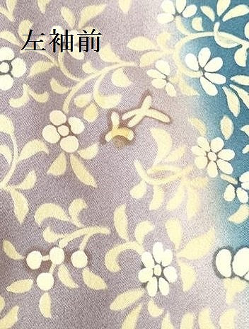平和屋着物●訪問着　花鳥文　ろうけつ染め　暈し染め　正絹　逸品　DABH0828op