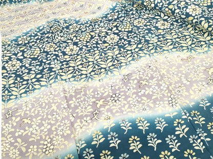 平和屋着物●訪問着　花鳥文　ろうけつ染め　暈し染め　正絹　逸品　DABH0828op