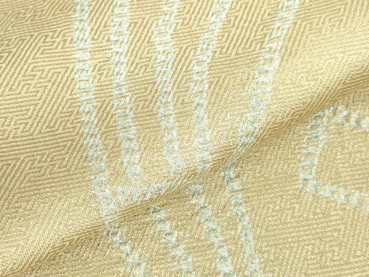 平和屋着物●上質な小紋　絞り　扇散らし　正絹　逸品　DABH0835op