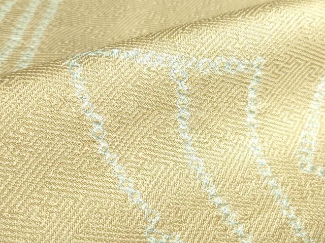平和屋着物●上質な小紋　絞り　扇散らし　正絹　逸品　DABH0835op