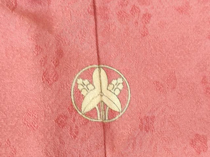 平和屋着物●豪華振袖　花鳥地紋　暈し染め　さが美扱い　正絹　逸品　DABH0840op