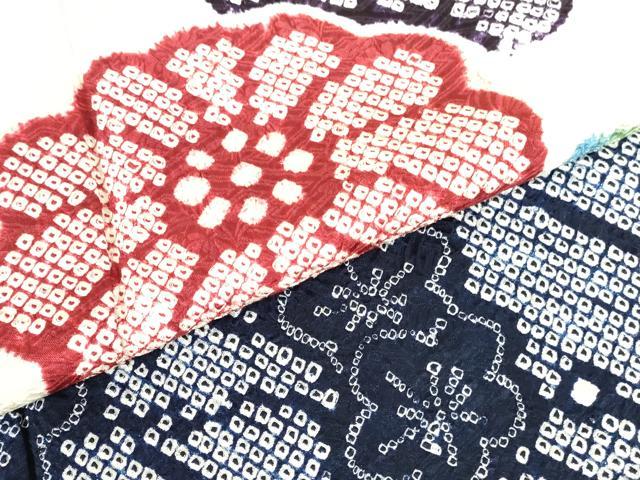 平和屋着物●訪問着　総絞り　舞花　枝梅　正絹　逸品　DABH0843op