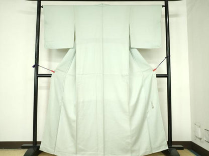 平和屋着物●江戸小紋　鱗文　正絹　逸品　DABH0854op