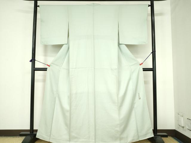平和屋着物●江戸小紋　鱗文　正絹　逸品　DABH0854op