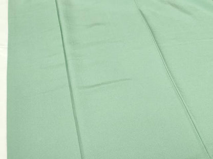 平和屋着物●上質な色無地　薄青色　正絹　逸品　DABH0869op