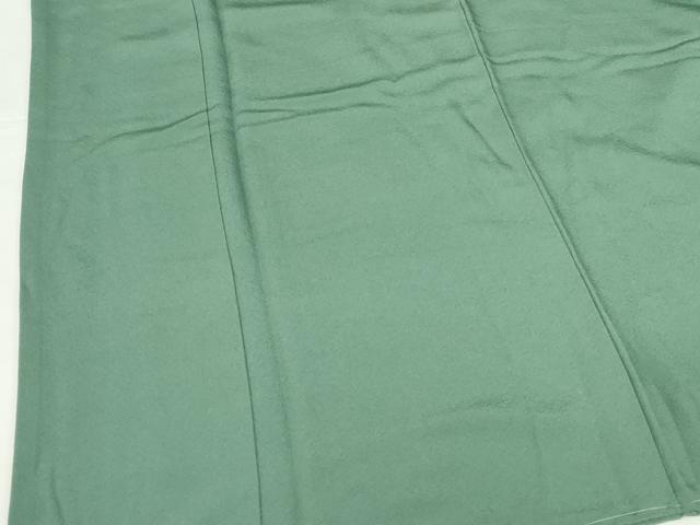 平和屋着物●上質な色無地　柳染色　ロング丈　正絹　逸品　未使用　DABH0872op