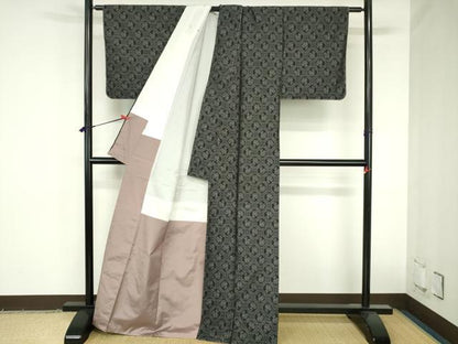 平和屋着物●本場大島紬　有栖川文様　正絹　逸品　未使用　DABH0878op