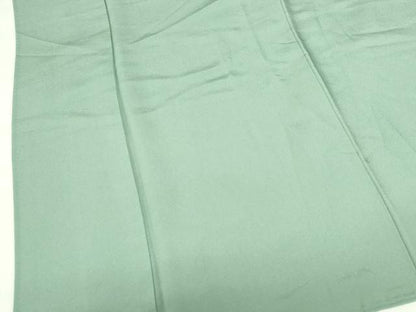 平和屋着物●上質な色無地　薄青色　正絹　逸品　DABH0881op