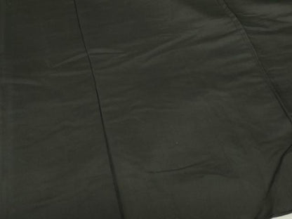 平和屋着物●男性　黒紋付　正絹　逸品　DABH0882op