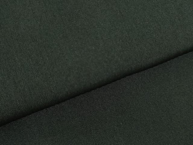平和屋着物●男性　黒紋付　正絹　逸品　DABH0883op
