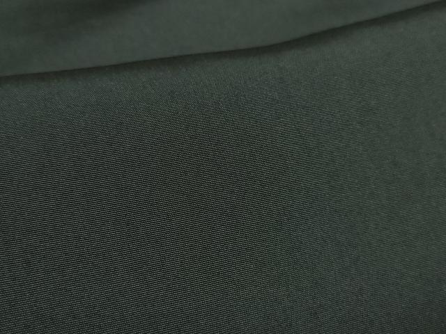平和屋着物●男性　黒紋付　正絹　逸品　DABH0883op