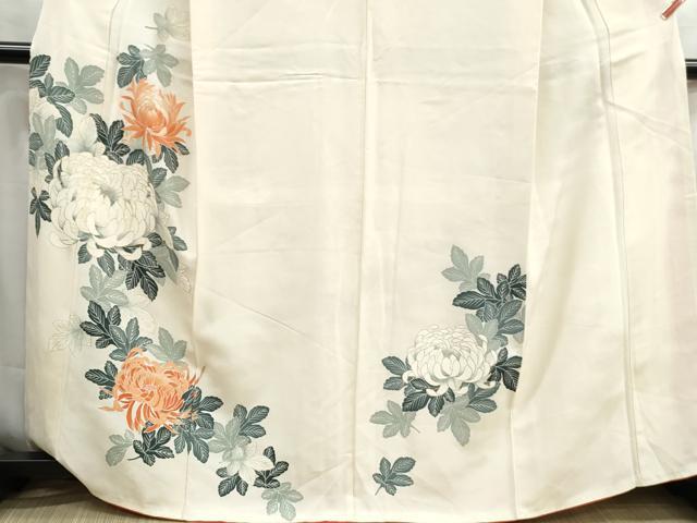 平和屋着物■訪問着　駒刺繍　乱菊　金彩　正絹　逸品　DABH1019qa