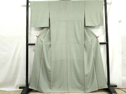 平和屋着物■上質な小紋　霞文　正絹　逸品　DABH1024qa
