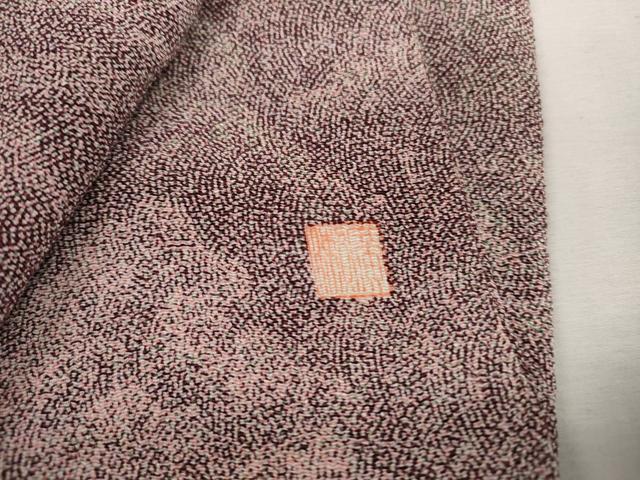 平和屋着物■伝統工芸士　廣瀬雄望　小紋　樹林文　鮫小紋　正絹　逸品　DABH1025qa