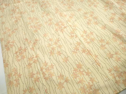 平和屋着物■本場大島紬　7マルキ　楓間道　正絹　逸品　DABH1031qa