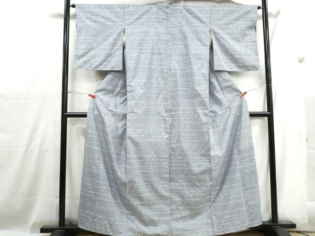 平和屋着物□本場大島紬 7マルキ 幾何学文 正絹 逸品 DABH1032qa