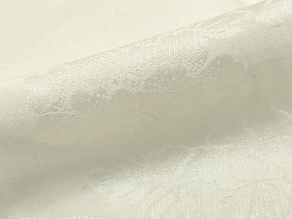 平和屋着物■長襦袢　無双仕立て　流水草花地紋　正絹　逸品　DABH1044qa