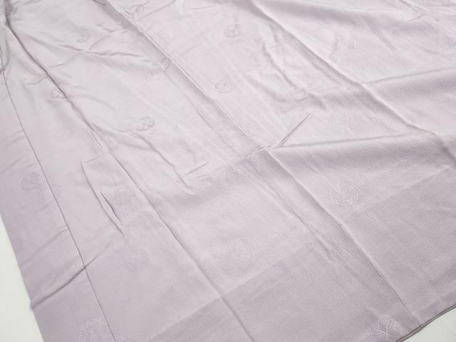 平和屋着物■長襦袢　無双仕立て　手毬地紋　淡紅藤色　正絹　逸品　DABH1055qa