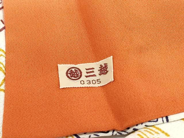 平和屋着物■訪問着　片輪車文　金彩　三越扱い　正絹　逸品　DABH1063qa
