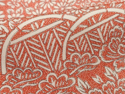 平和屋着物■江戸小紋　訪問着　秀綱作　エ霞花文　正絹　逸品　DABH1069qa
