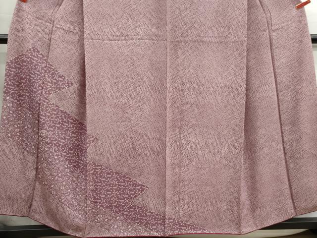 平和屋着物■江戸小紋　訪問着　宝尽くし花鳥文　正絹　逸品　DABH1080qa