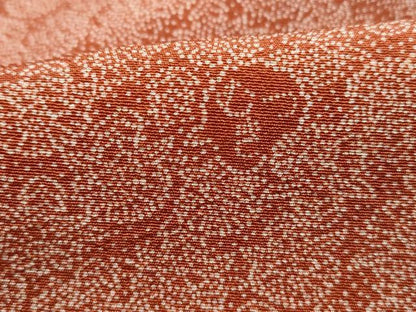平和屋着物■江戸小紋　草花文　むつき　正絹　逸品　DABH1082qa