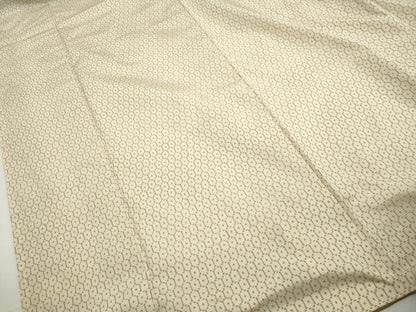 平和屋着物■上質な紬　亀甲文　正絹　逸品　DABH1083qa