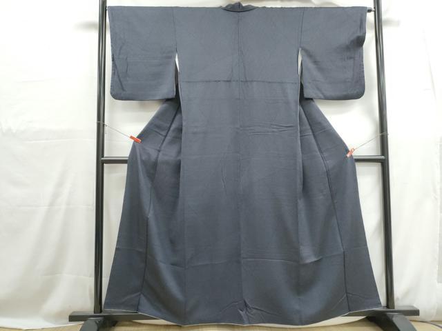 平和屋着物■上質な小紋　鹿の子文　正絹　逸品　DABH1100qa