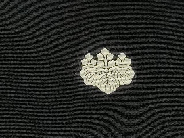 平和屋着物■豪華黒留袖　鴛鴦孔雀花文　金彩　正絹　逸品　DABH1123qa