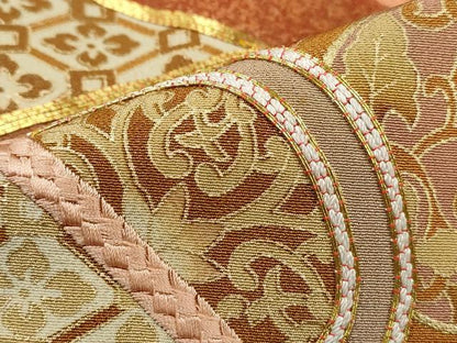 平和屋着物■豪華黒留袖　駒刺繍　花丸文　金彩　正絹　逸品　DABH1128qa