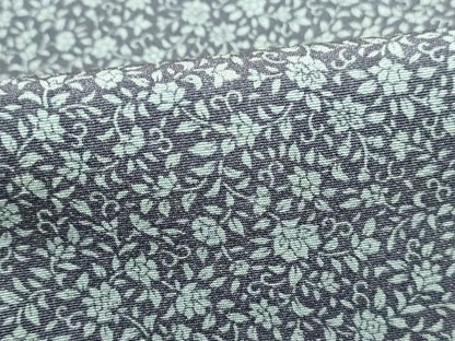 平和屋着物■上質な小紋　更紗花文　正絹　逸品　DABH1134qa