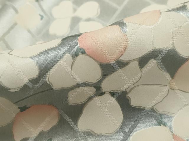 平和屋着物■上質な小紋　枝花文　暈し染め　やまと誂製　正絹　逸品　DABH1193qa