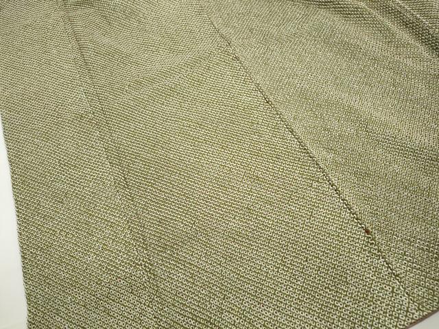 平和屋着物■大変加工の良い総絞り小紋　正絹　逸品　DABH1206qa