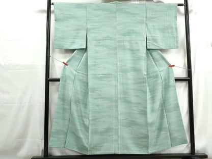 平和屋着物■上質な小紋　霞文　暈し染め　正絹　逸品　DABH1212qa