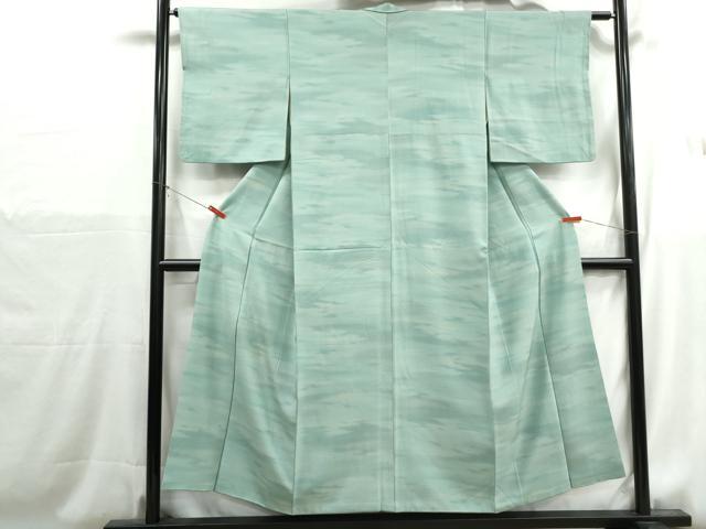 平和屋着物■上質な小紋　霞文　暈し染め　正絹　逸品　DABH1212qa