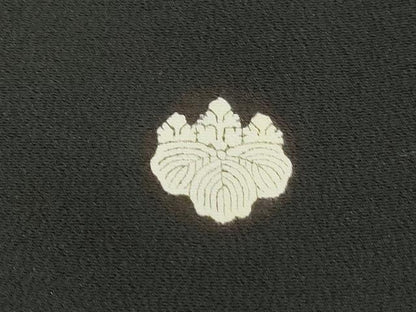 平和屋着物■豪華黒留袖　花鳥文　金彩　正絹　逸品　DABH1222qa