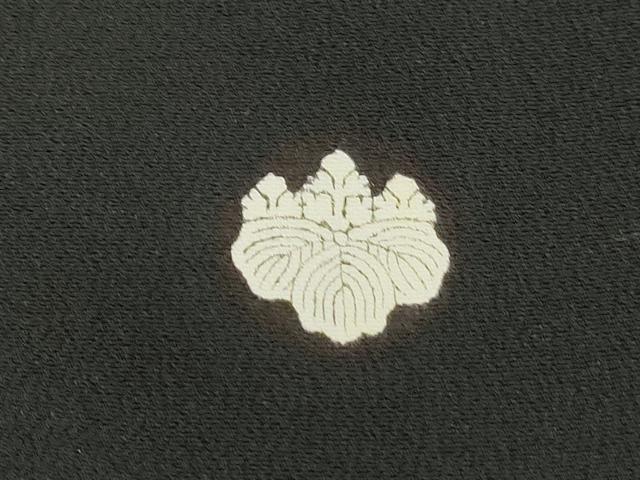平和屋着物■豪華黒留袖　花鳥文　金彩　正絹　逸品　DABH1222qa