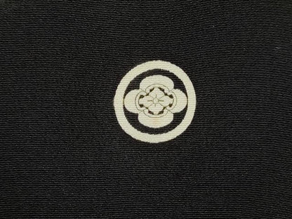 平和屋着物■豪華黒留袖　作家物　飾花文　乱菊　暈し染め　金彩　正絹　逸品　DABH1230qa