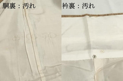 平和屋着物■上質な紬　霞文　正絹　逸品　DABH1245qa