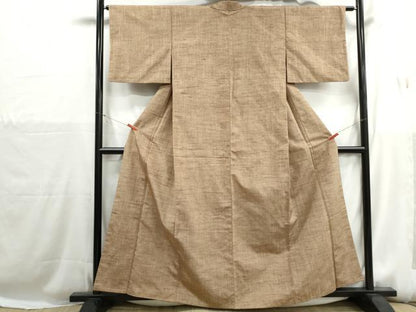 平和屋着物■上質な紬　霞文　正絹　逸品　DABH1245qa