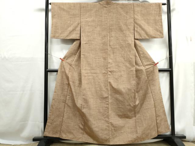 平和屋着物■上質な紬　霞文　正絹　逸品　DABH1245qa