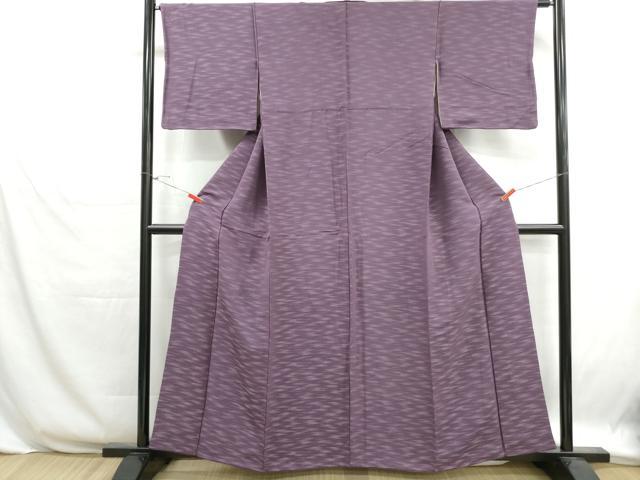 平和屋着物■上質な小紋　霞文　正絹　逸品　DABH1262qa