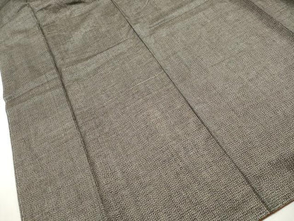 平和屋着物■上質な紬　霞文　正絹　逸品　DABH1273qa