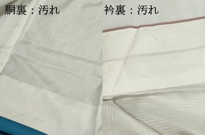 平和屋着物■上質な紬　間道　正絹　逸品　DABH1284qa