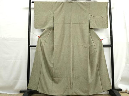平和屋着物■小紋　霞文　洗える着物　DABH1294qa