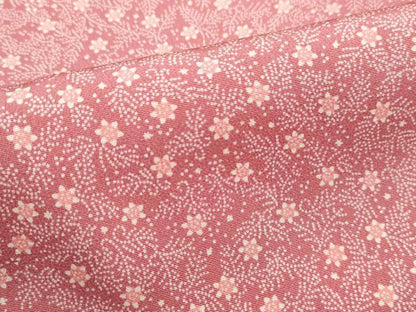 平和屋着物■上質な小紋　舞花文　正絹　逸品　DABH1309qa